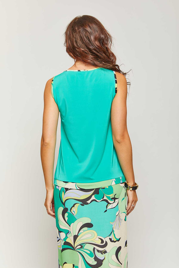 Twin set in viscosa giacchina + top