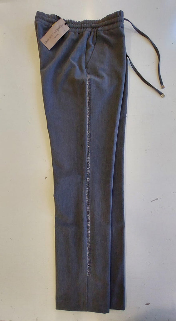 Pantalone grigio con coulisse