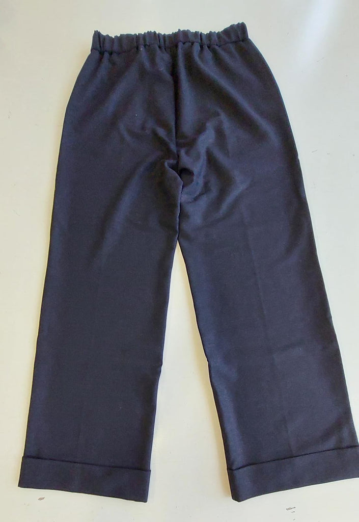 Pantalone in lana e lurex