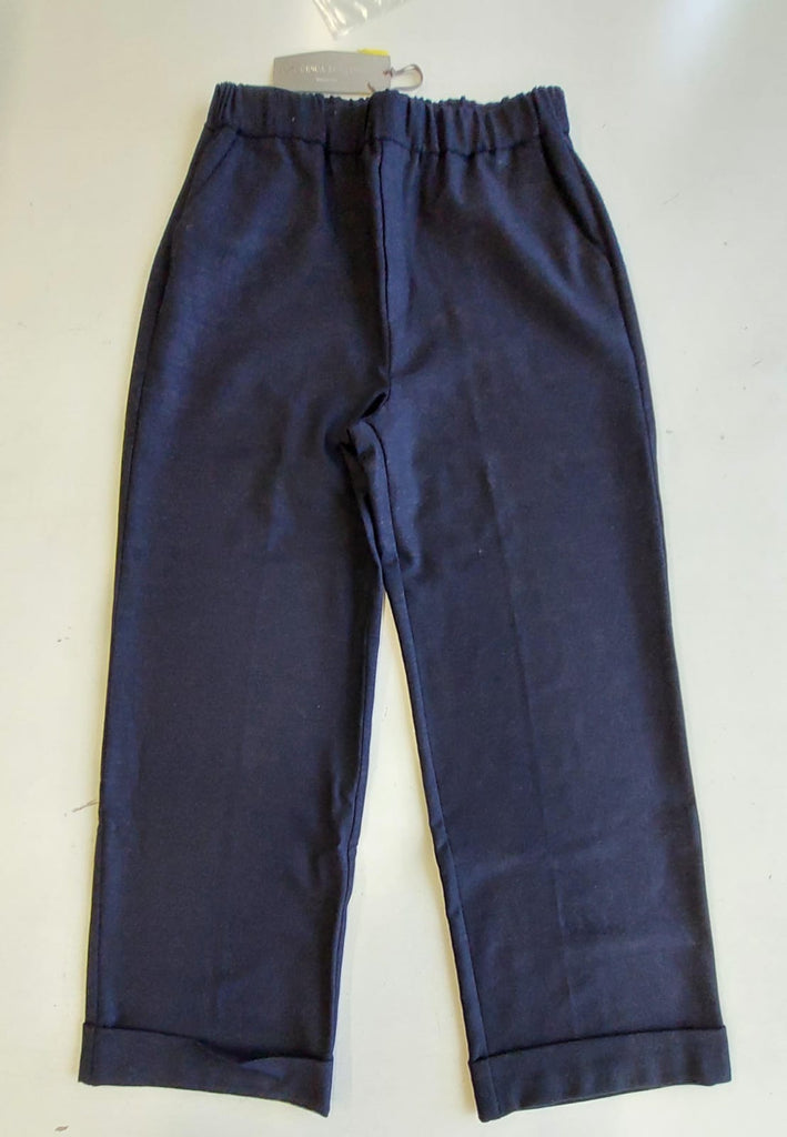 Pantalone in lana e lurex