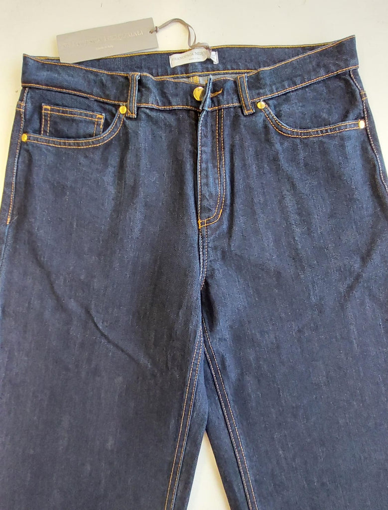 Jeans cropped elasticizzato