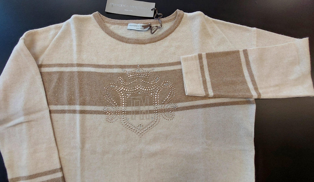 Girocollo in misto cashmere