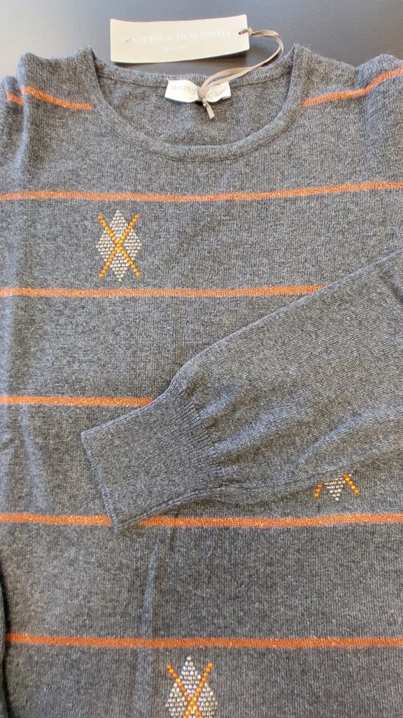 Girocollo in misto cashmere