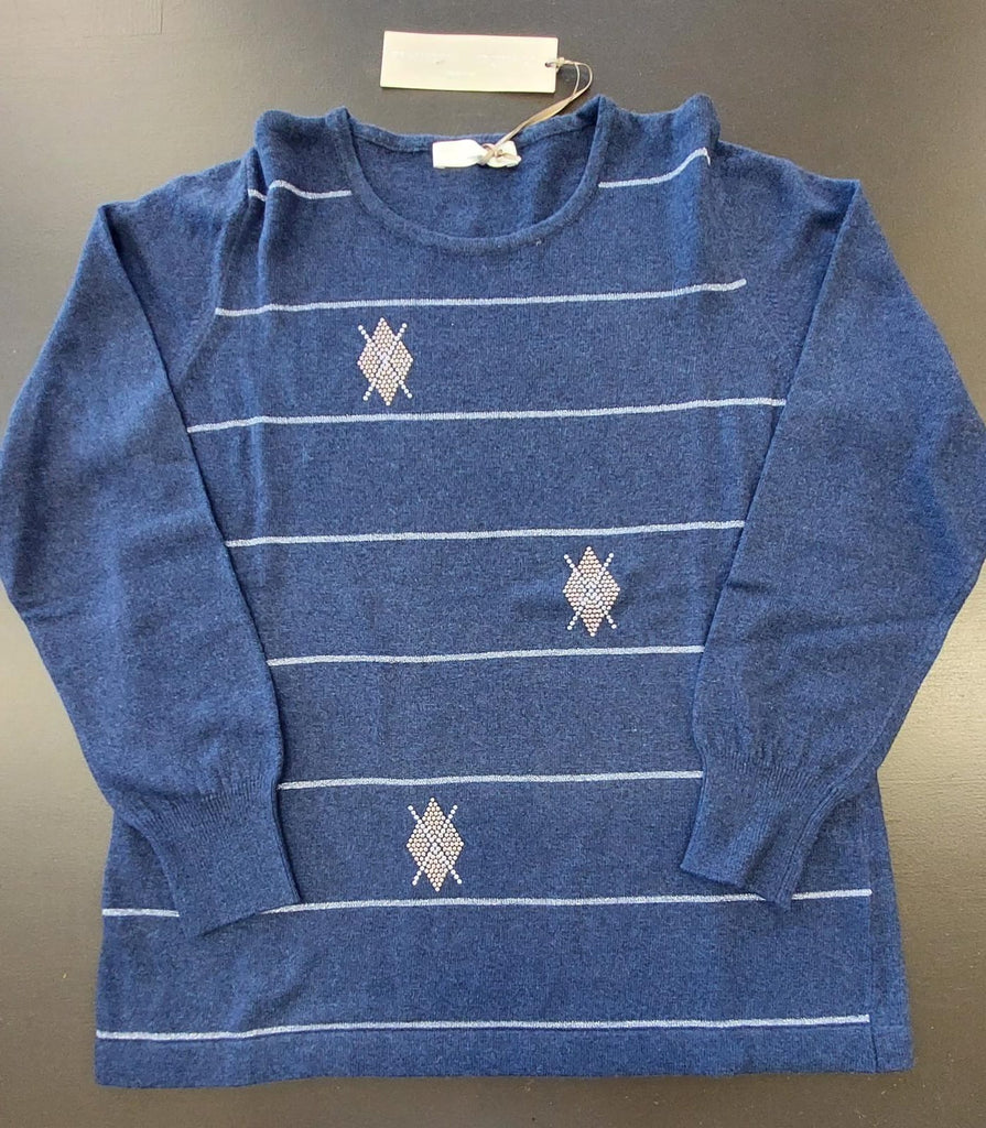 Girocollo in misto cashmere