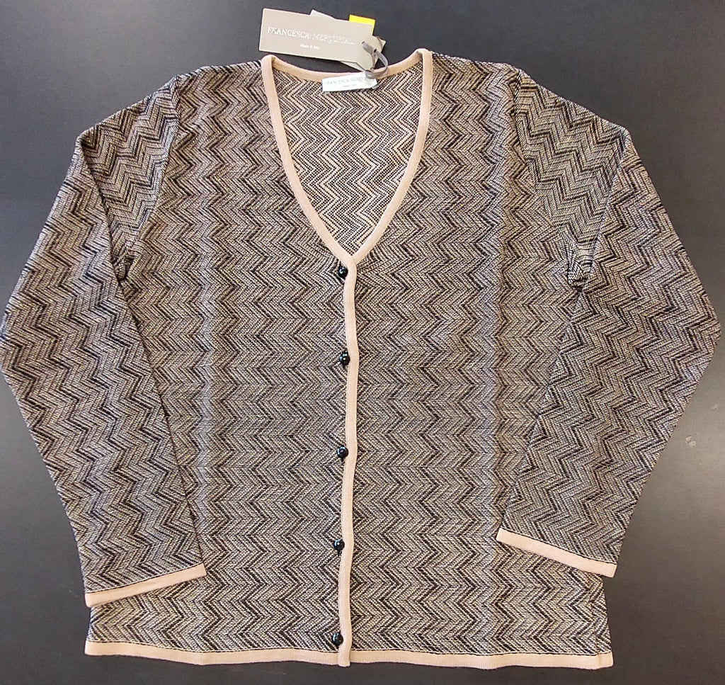 Cardigan zig-zag