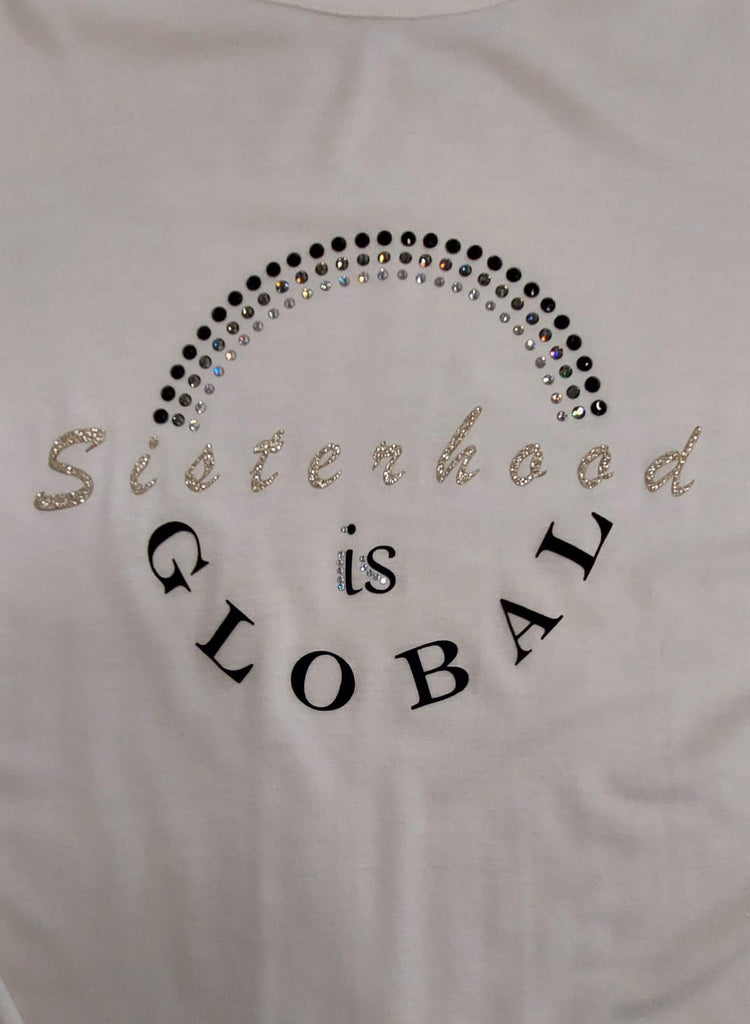 T-shirt in viscosa stampata
