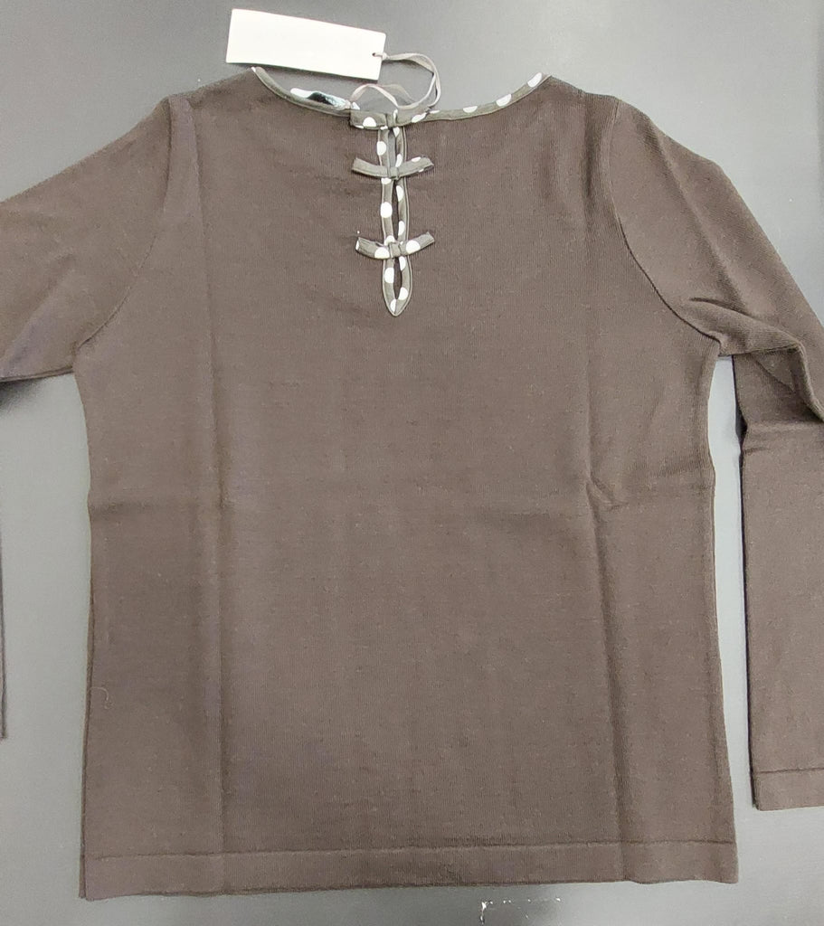 Maglia in puralana girocollo