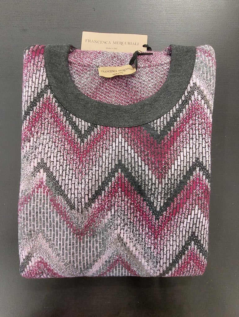 Abito jacquard fantasia degradè