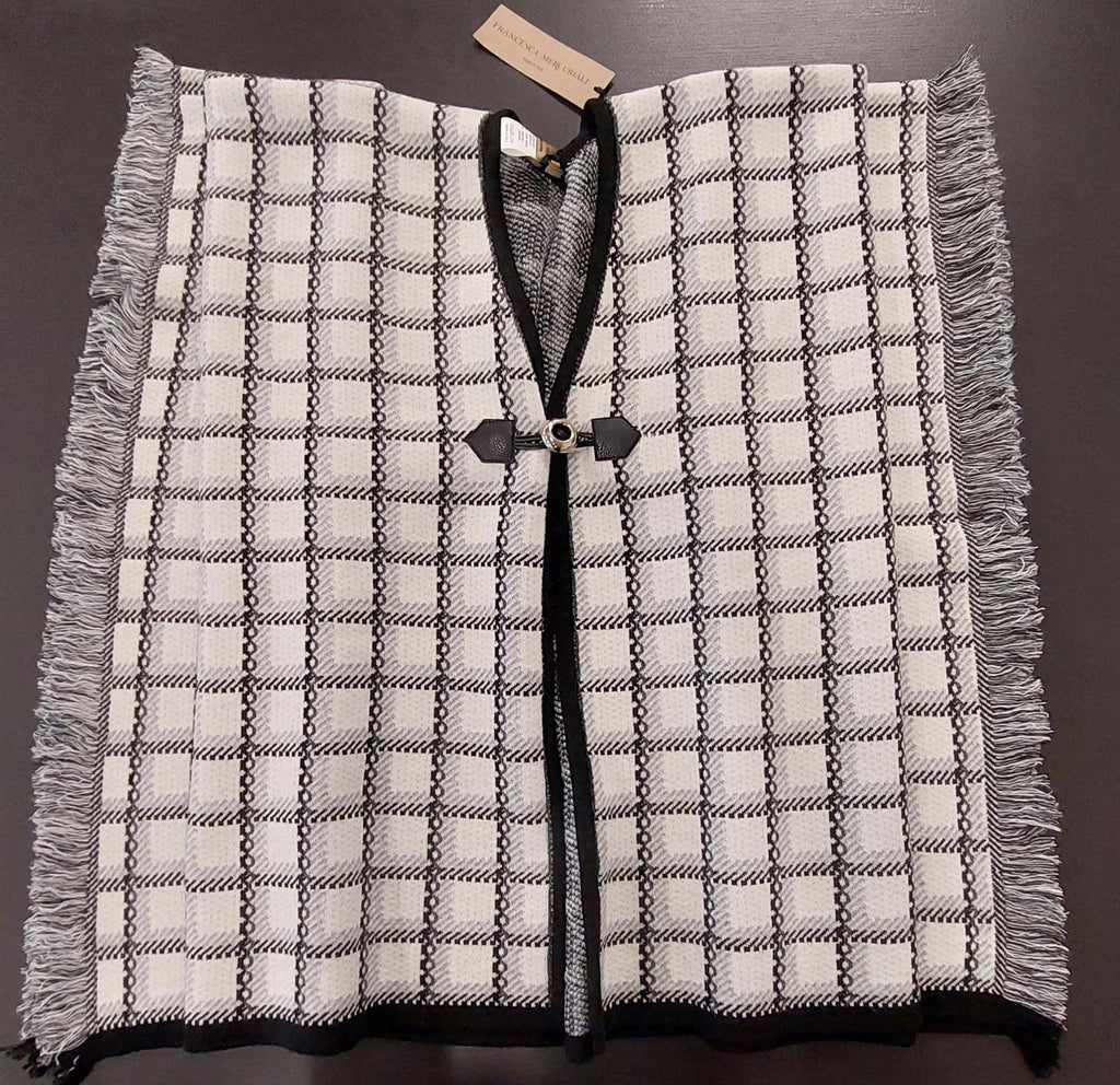 Mantella misto lana jacquard