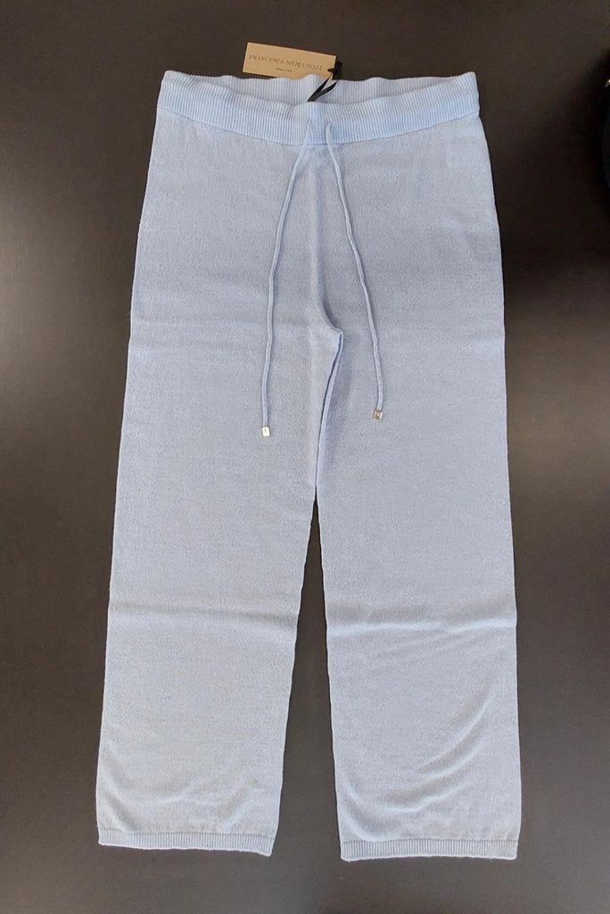 Pantalone in filato lana e cashmere