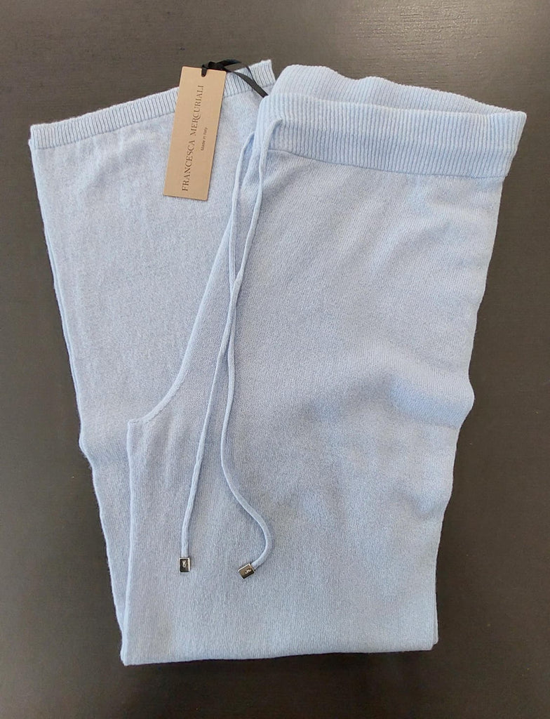Pantalone in filato lana e cashmere