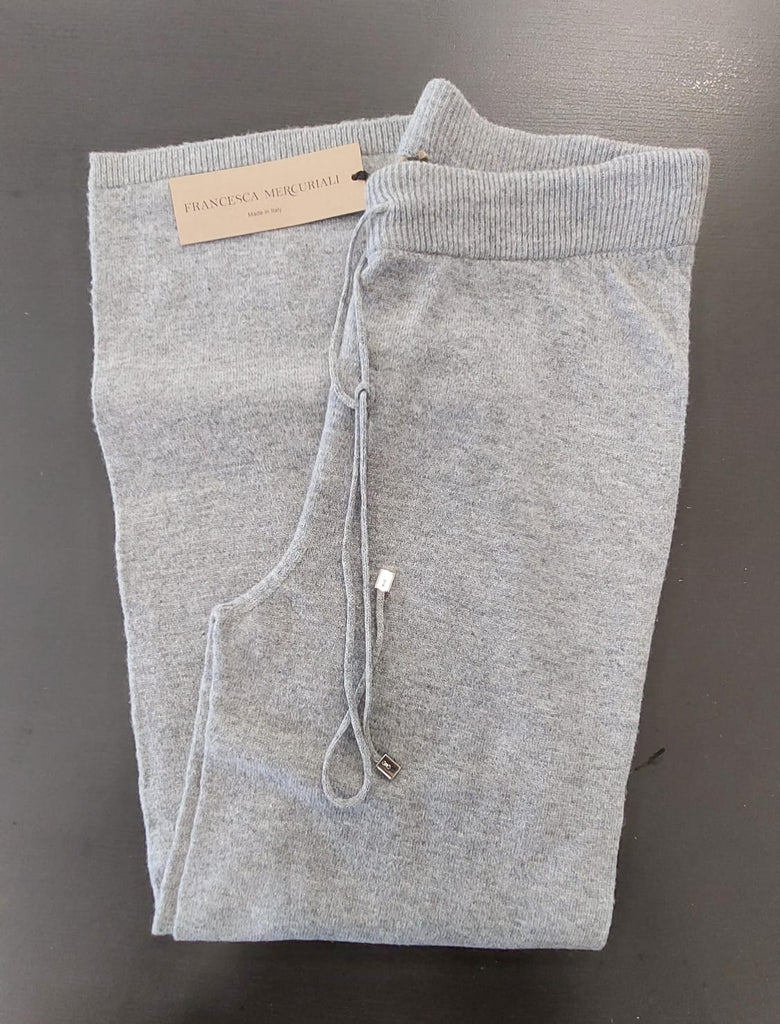 Pantalone in filato lana e cashmere