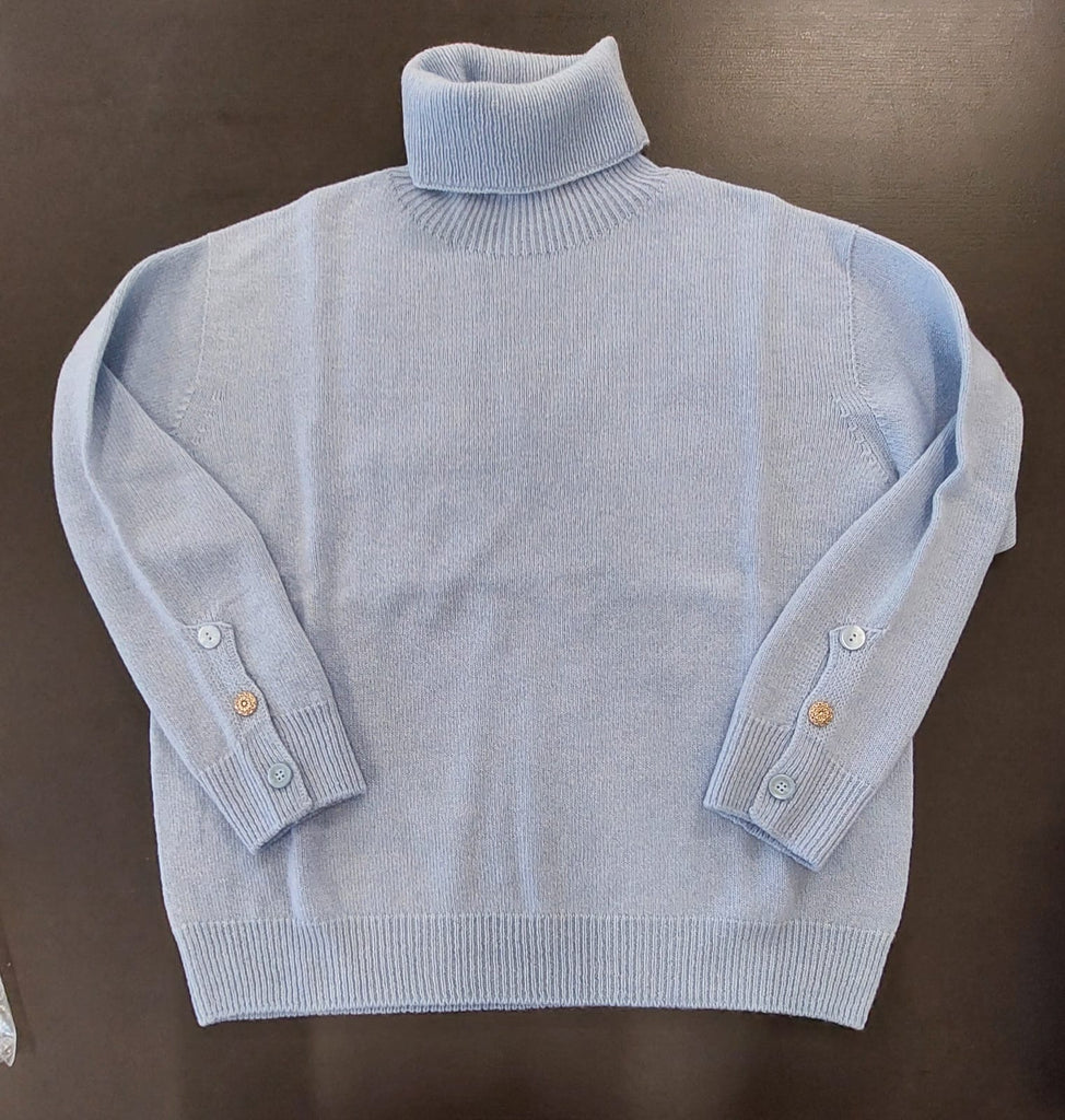 Dolcevita in filato lana e cashmere
