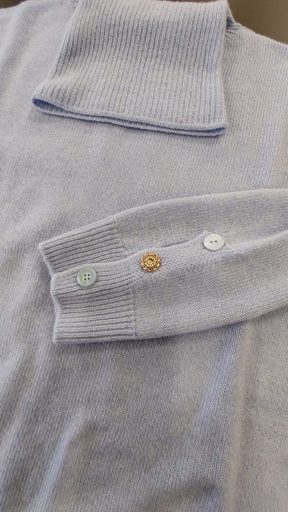 Dolcevita in filato lana e cashmere