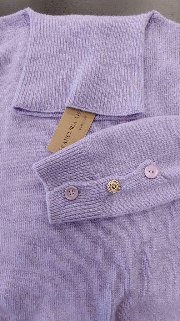 Dolcevita in filato lana e cashmere