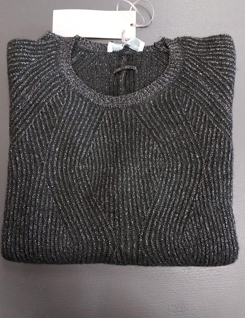 Maglia lurex e mohair