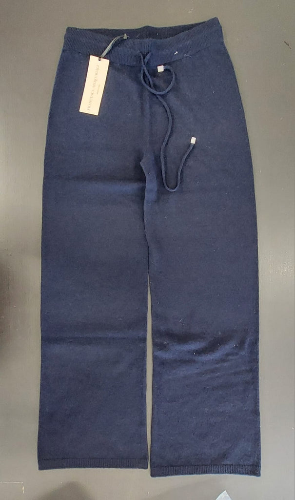 Pantalone in filato lana e cashmere