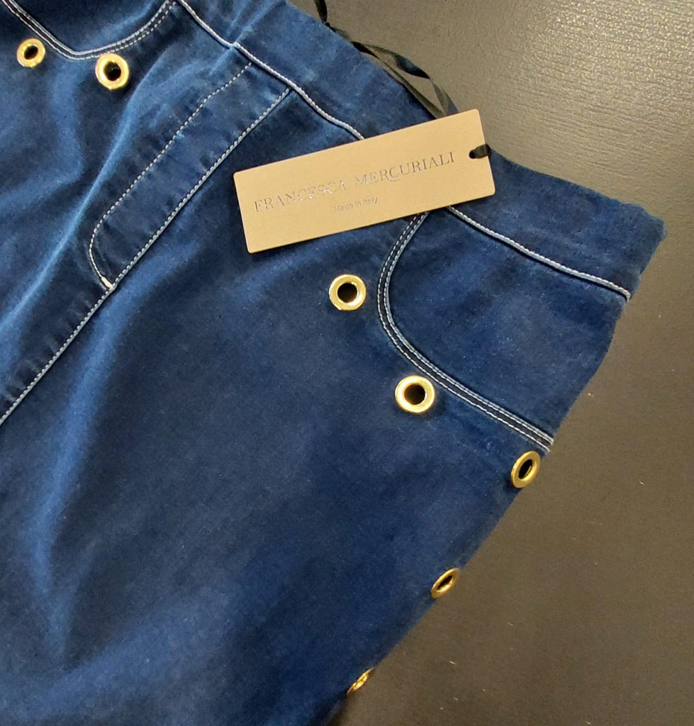 Gonna tubino in Jeans elasticizzato