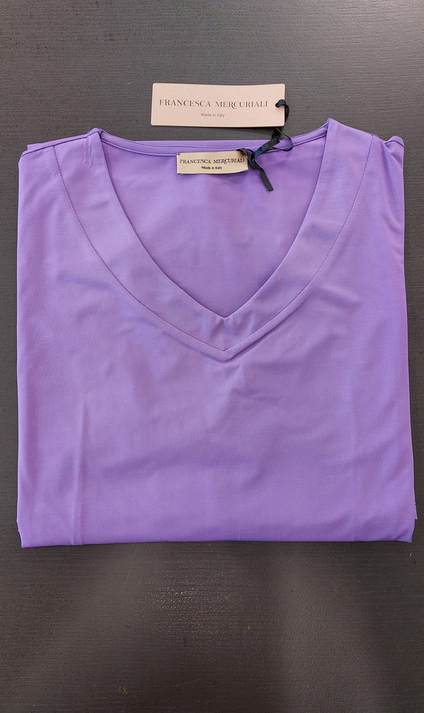 Abito in viscosa elasticizzata con tasche