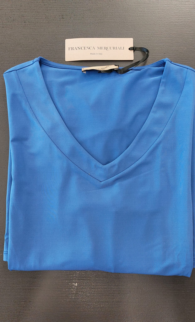 Abito in viscosa elasticizzata con tasche