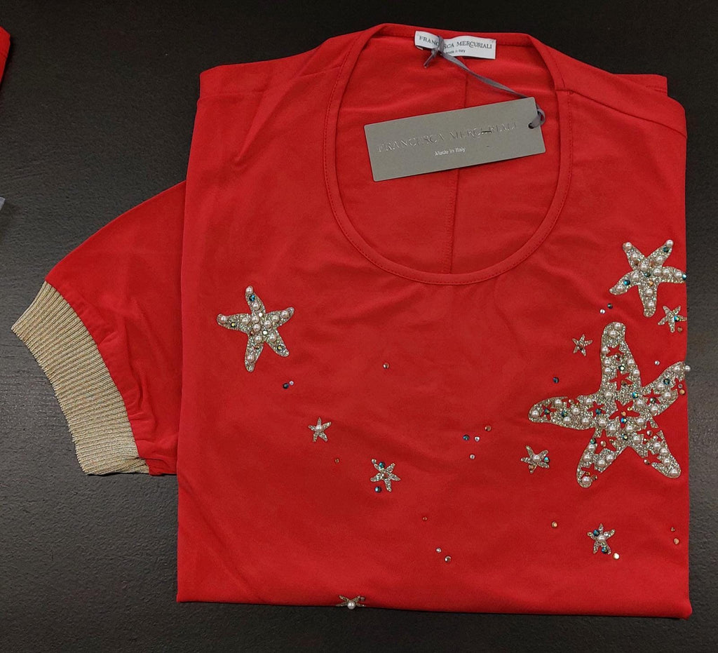 T-shirt stampa stelle